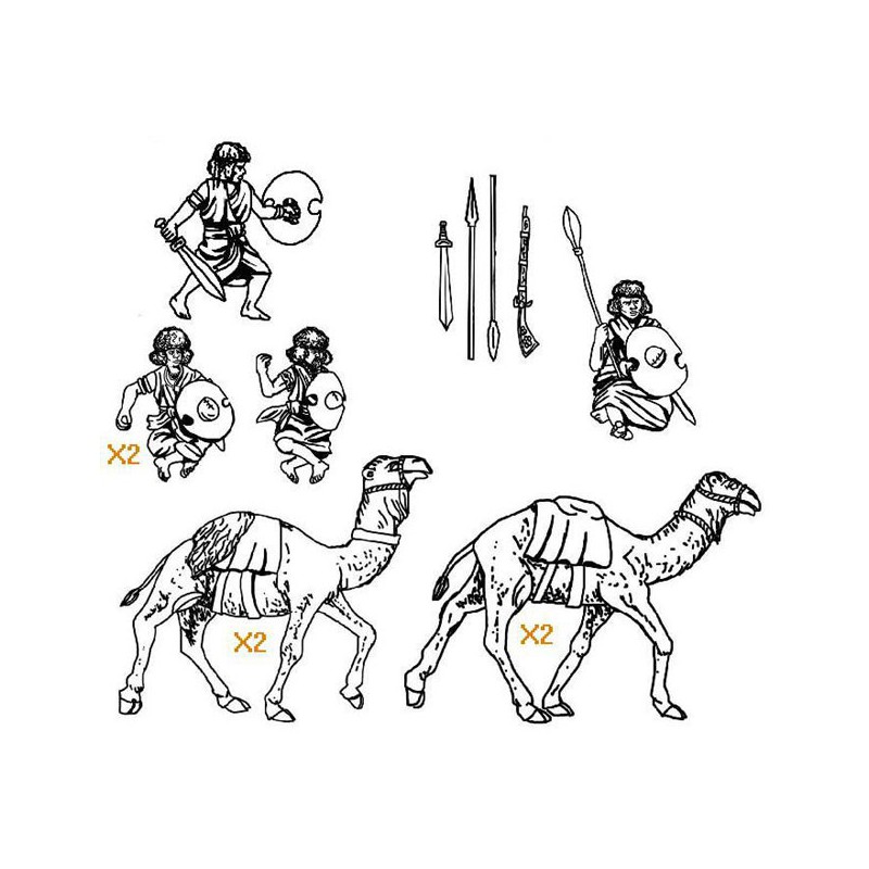 Figurine CAVALERIE MAHDIST 1/72