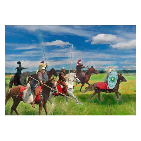 Roman cavalry figurine 1/72 | Scientific-MHD