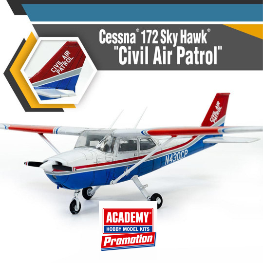 Model of Cessna 172 Civil...