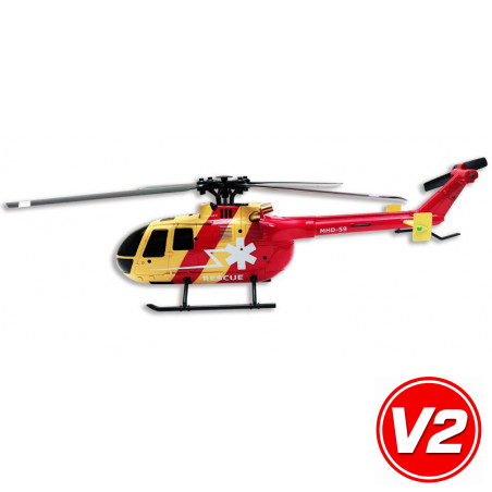 Hélicoptère électrique radiocommandé C 400 RESCUEQuadripale