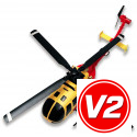 Hélicoptère électrique radiocommandé C 400 RESCUEQuadripale