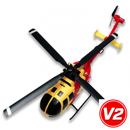 Hélicoptère électrique radiocommandé C 400 RESCUEQuadripale