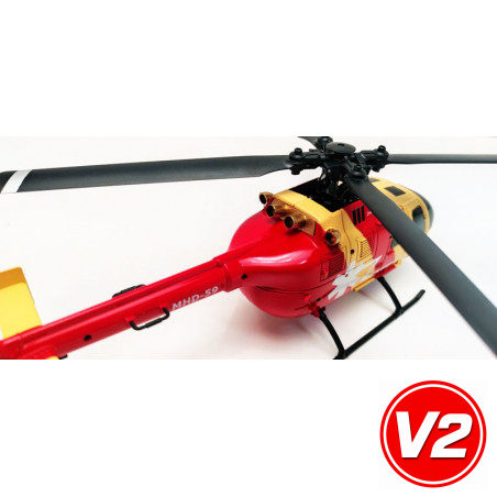 Hélicoptère électrique radiocommandé C 400 RESCUEQuadripale