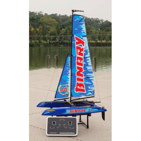 RTS Blue Catamaran Mini Catamaran Segelboot | Scientific-MHD