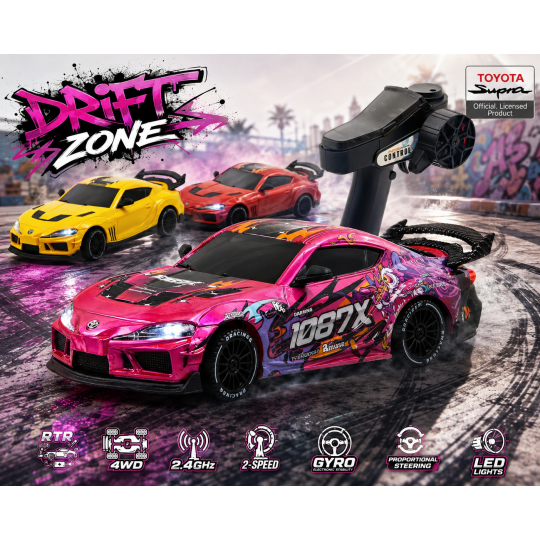 Coche Toyota Supra Drift RC...