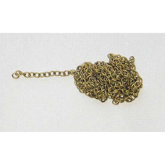 Accastillage de bateau Chaine d'ancre laiton, maillons 3mm Accastillage de bateau Chaine d'ancre laiton, maillons 3mm