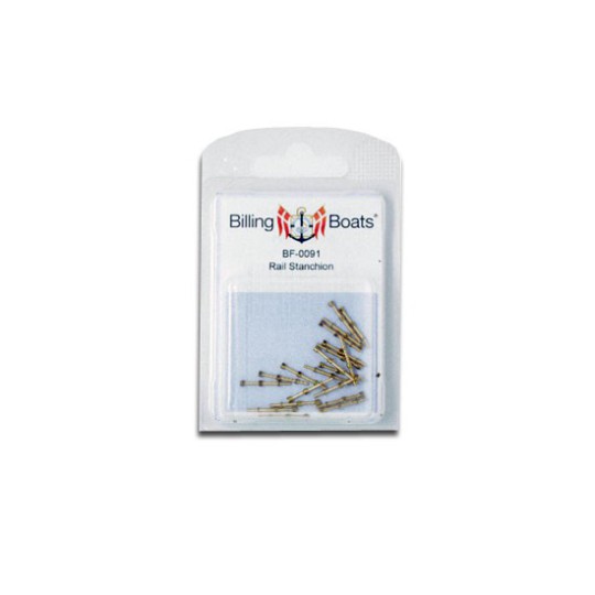 Accastillage de bateau Chandeliers laiton 17mm (20pcs) Accastillage de bateau Chandeliers laiton 17mm (20pcs)
