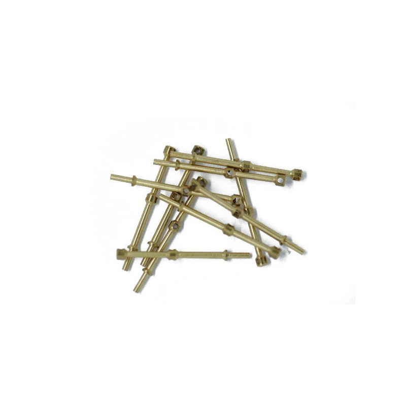 Accastillage de bateau Chandeliers laiton 23mm (10pcs)