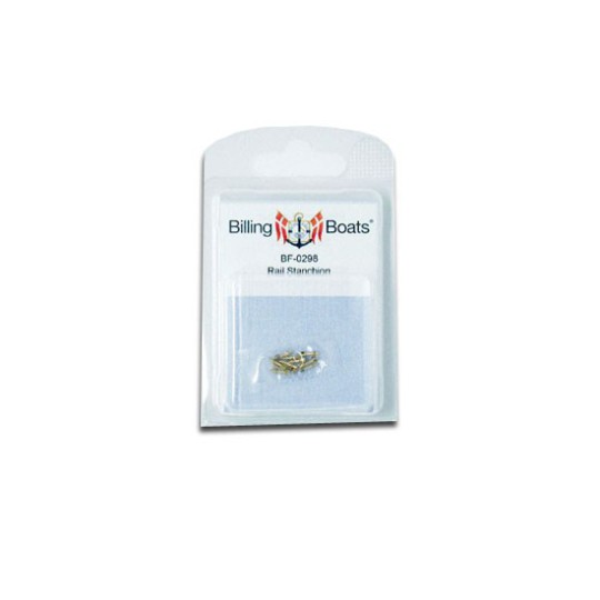 Accastillage de bateau Chandeliers laiton 7mm (10pcs) Accastillage de bateau Chandeliers laiton 7mm (10pcs)