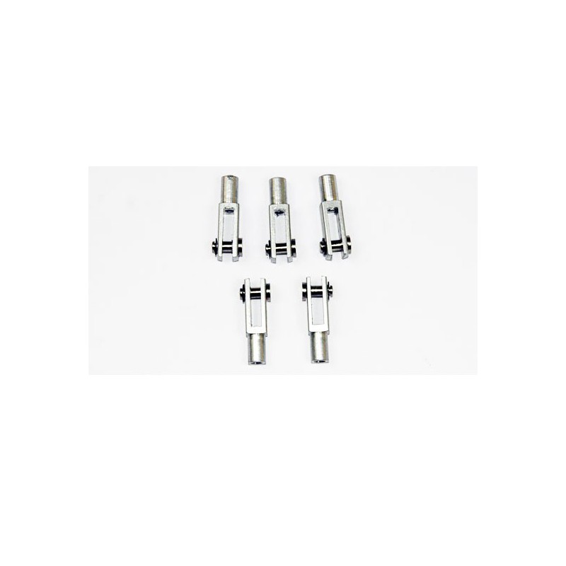 Accessoire embarqué Chape alu M3 (5 pcs)