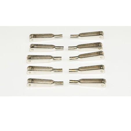 Embedded accessory nickel -plated steel screws M2 (10 pcs) | Scientific-MHD