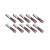 Accessoire embarqué Chapes acier nickelé M3 (10 pcs)