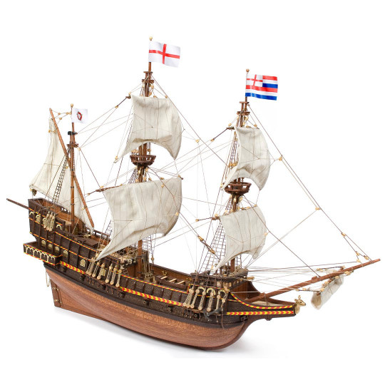 Maquette galion Golden Hind...