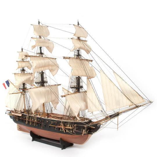 Maquette frégate Belle...