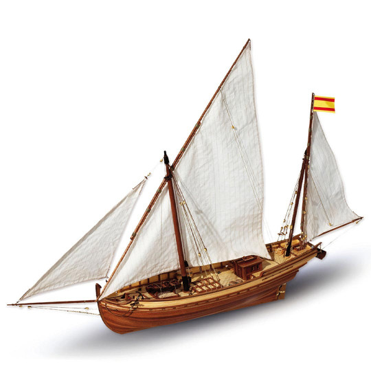 Maquette felouque San Juan...