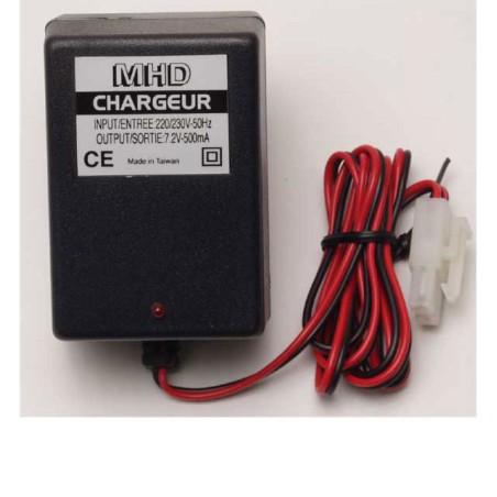 Pièce pour voiture electrique tous chemin 1/10 Chargeur 220V pour ACCU 7.2 V