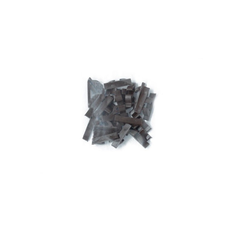 Accastillage de bateau Chaumards en plastique 12mm (25pcs)
