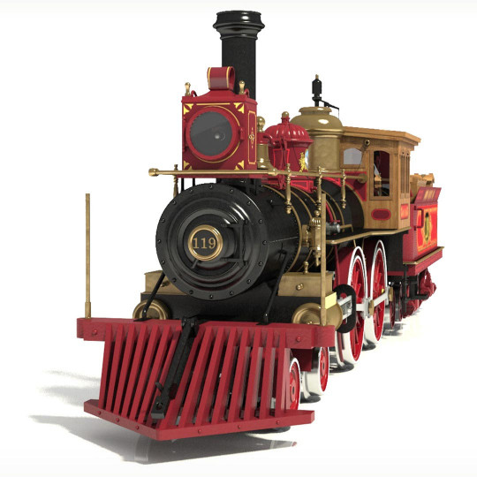 Maquette locomotive Rogers...