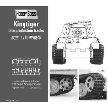 Plastiktankmodell Kingtiger spät. 1/35 | Scientific-MHD