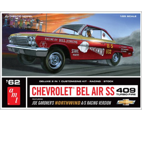 Maquette de voiture en plastique Chevrolet Bel Air SS 1/25