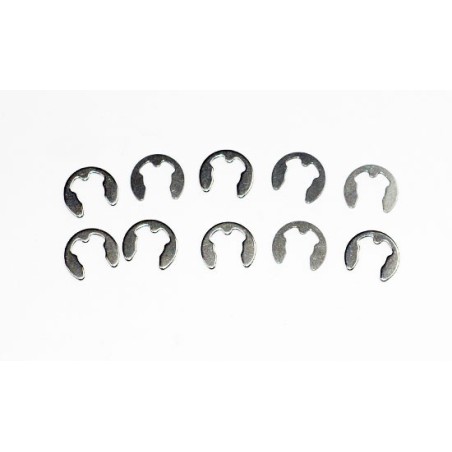 6mm stainless steel circlips (10 parts) | Scientific-MHD