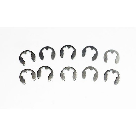 Visserie Circlips Inox 6mm (10 pièces)