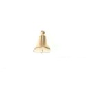 Accastillage de bateau Cloche en laiton, hauteur 10mm