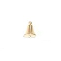 Brass bell fittings, height 10mm | Scientific-MHD