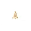Brass bell fittings, height 8mm | Scientific-MHD