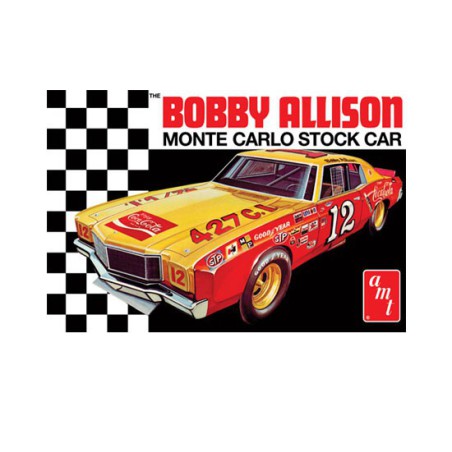 Maquette de voiture en plastique Coca Cola Bobby Allison 1972 Chevy Monte Carlo