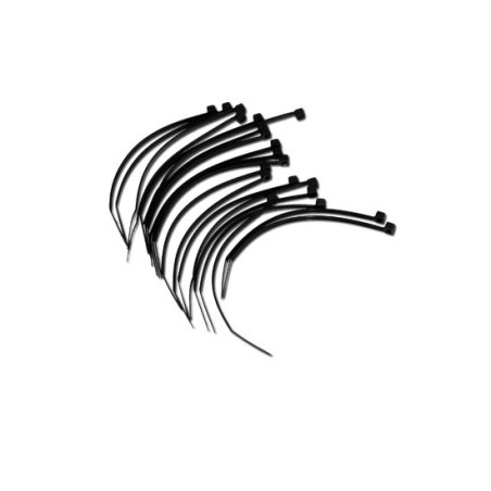 Ladegerät gegen die Anschuldigung gegen Radiocomanded -Geräte schwarzer Nylon Halskette 2,5 x 10 cm (20pcs) | Scientific-MHD