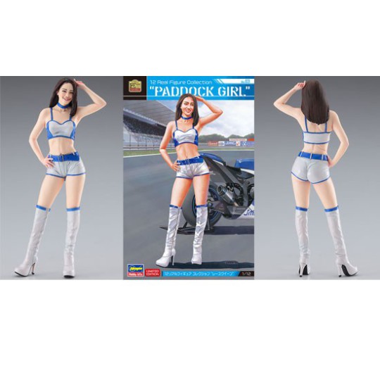 Real “paddock girl” plastic motorcycle model 1/12 Real “paddock girl” plastic motorcycle model 1/12 | Scientific-MHD