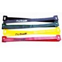 Accessoire embarqué Colliers Velcro longueur 33cm 4 couleurs (8 pcs)