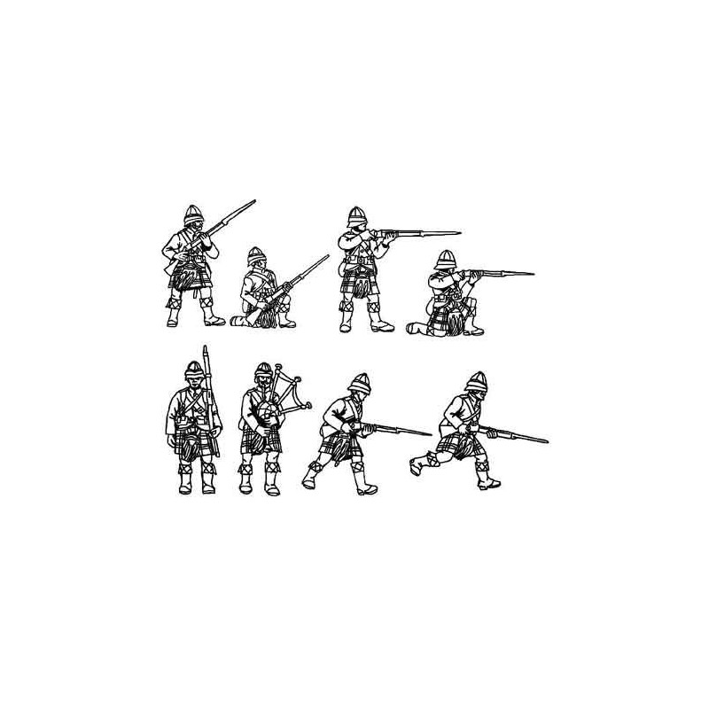 Figurine ECOSSAIS COLONIAUX1/72 Figurine ECOSSAIS COLONIAUX1/72