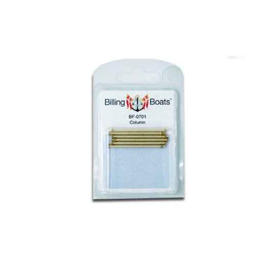 Accastillage de bateau Colonne en laiton 45mm (6pcs) Accastillage de bateau Colonne en laiton 45mm (6pcs)