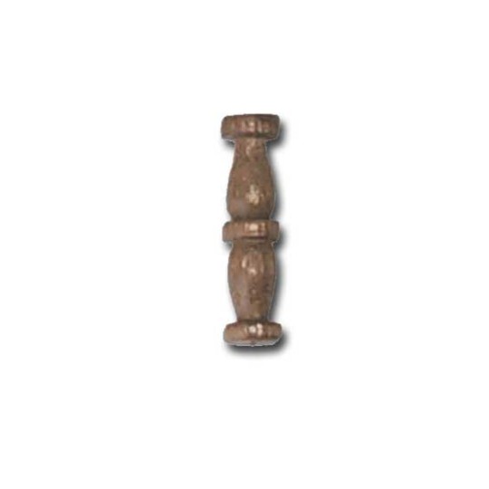 Accastillage de bateau Colonnette double en noyer 15mm Accastillage de bateau Colonnette double en noyer 15mm