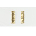 Brass column boosted brass booth 2.5x12mm | Scientific-MHD