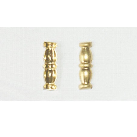 Accastillage de bateau Colonnette en laiton 2,5x12mm