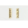 Brass column boosted brass booth 2.5x12mm | Scientific-MHD