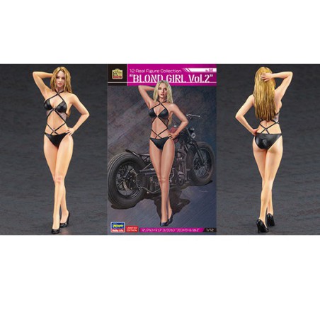 Plastic motorcycle model “Blond Girl Vol.2” 1/12 | Scientific-MHD