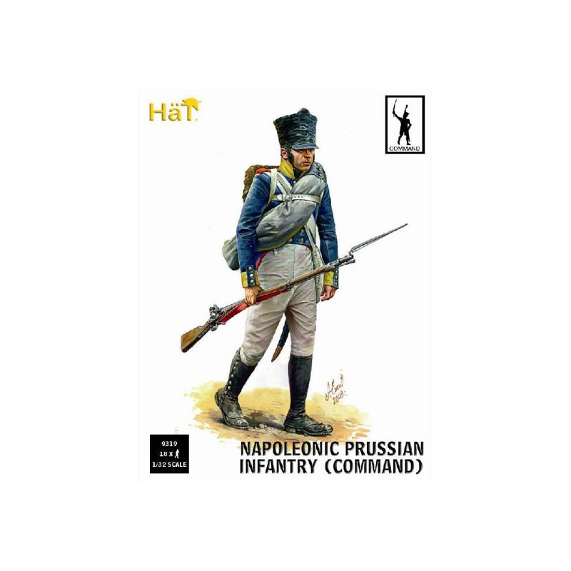 Figurine COMMANDEMENT PRUSSIEN 1/32