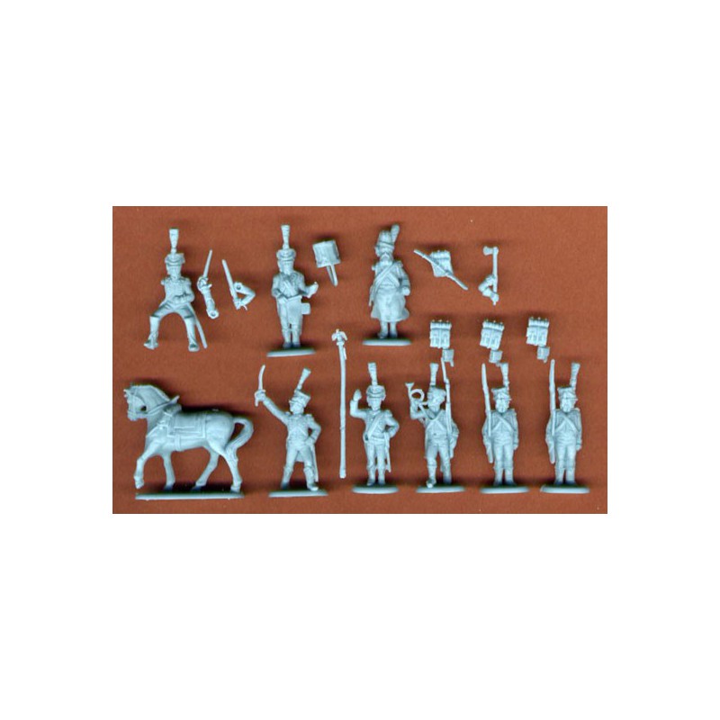 Figurine COMMANDEMENT CHASSEURS 1/72