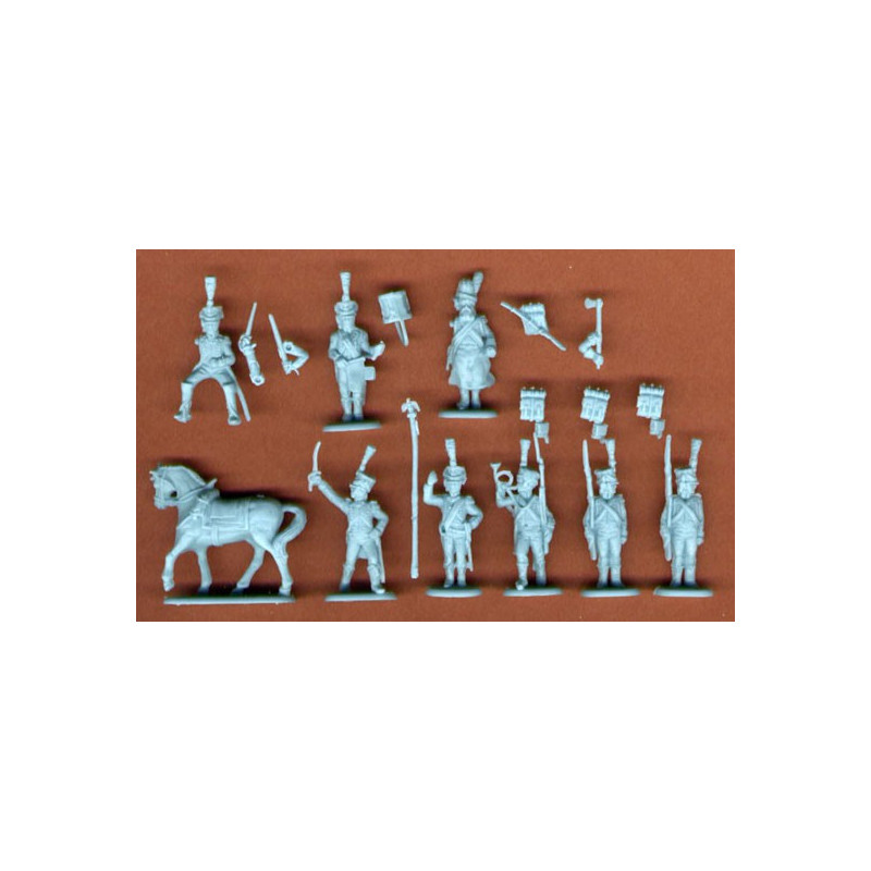 Figurine COMMANDEMENT CHASSEURS 1/72