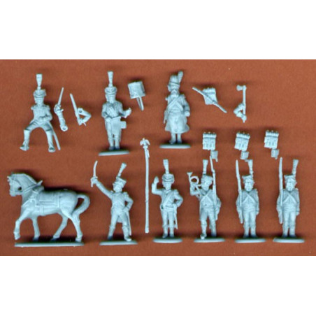 Figurine COMMANDEMENT CHASSEURS 1/72