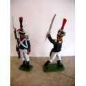 Figurine Commandement Français 1/32