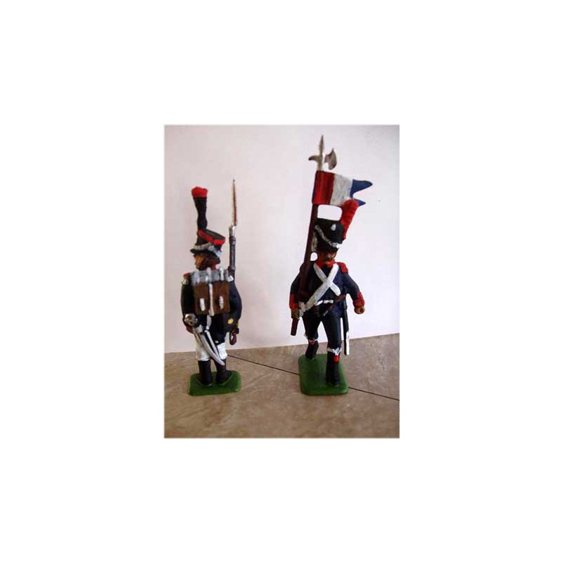Figurine Commandement Français 1/32