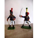 Figurine Commandement Français 1/32