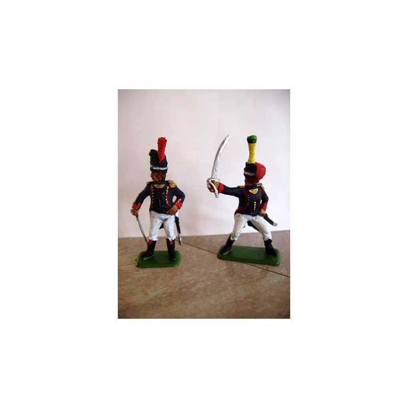 Figurine Commandement Français 1/32
