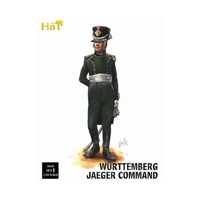 Figurine COMMANDEMENT JAEGER W. 1/32