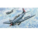 SBD-3/4 DAUNTLESS 1/18 plastic plane model | Scientific-MHD